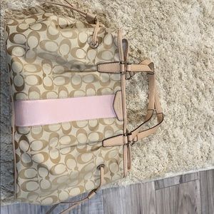 Authentic coach purse